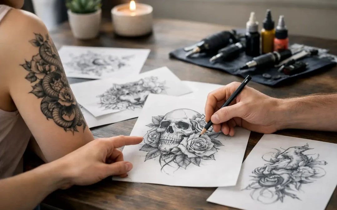 How to Get a Custom Tattoo Design That Lasts