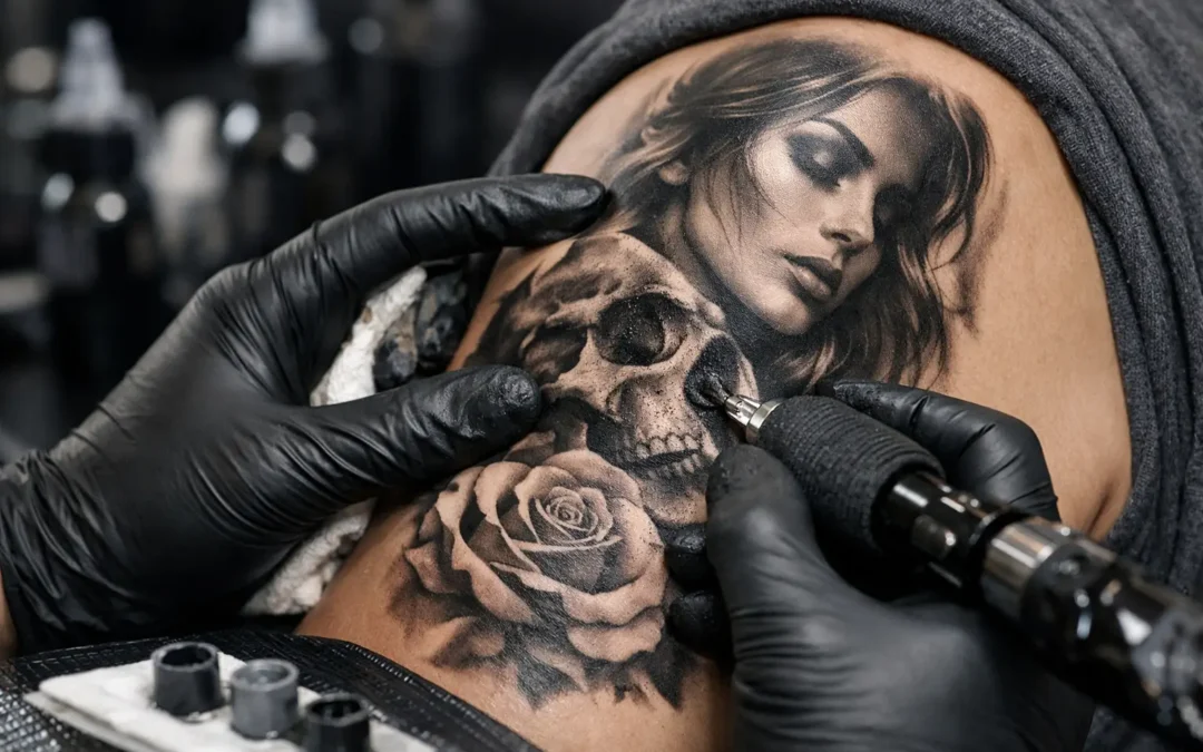 How to Shade Black and Grey Tattoos Well