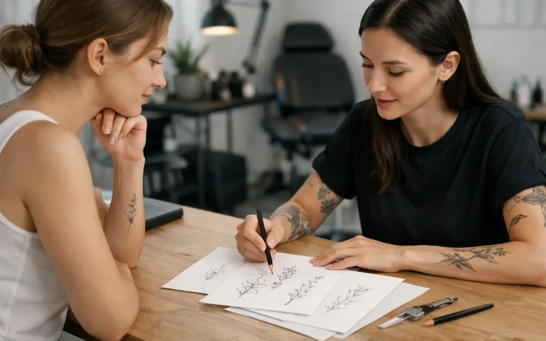 What Happens at a Fine Line Tattoo Consultation