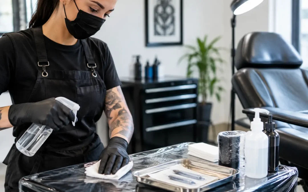Tampa Tattoo Studio Hygiene You Can See